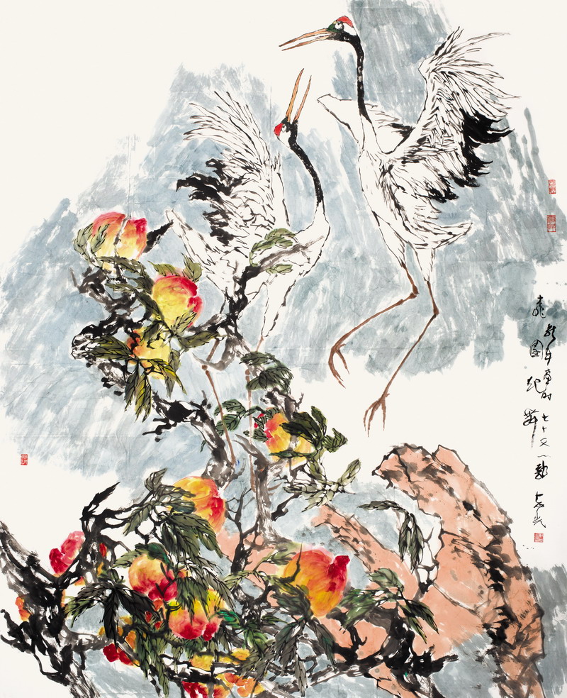 桃园起舞200x250cm 2012年 .jpg
