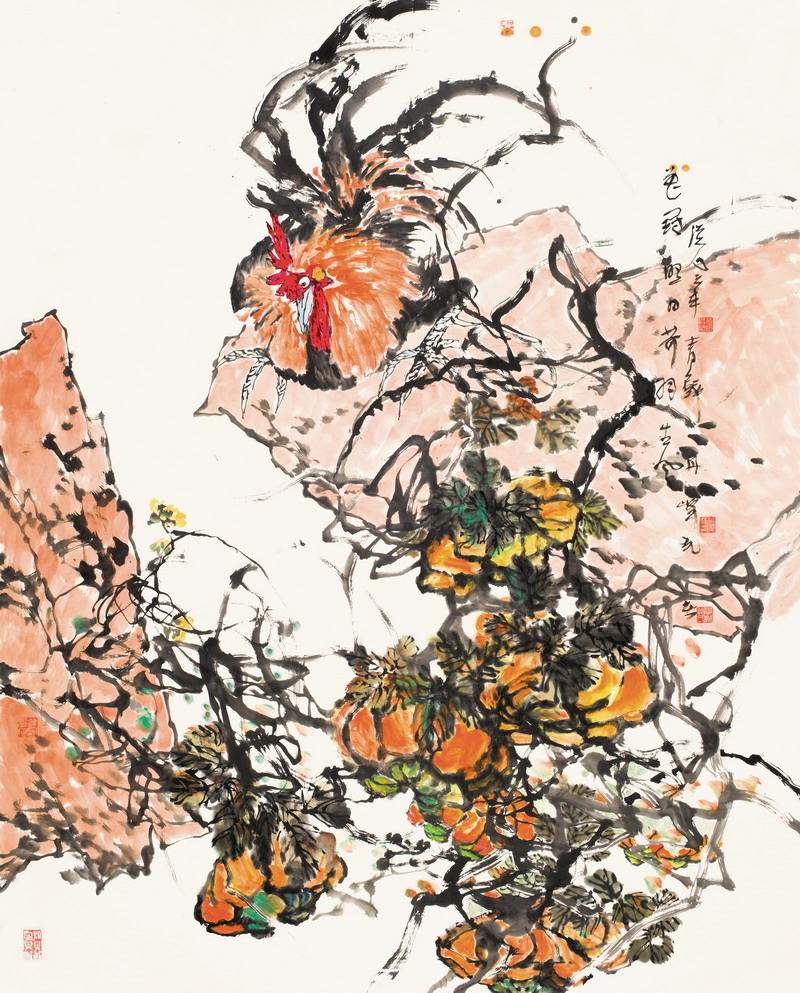 花冠照日芥羽生风 197x250cm .jpg